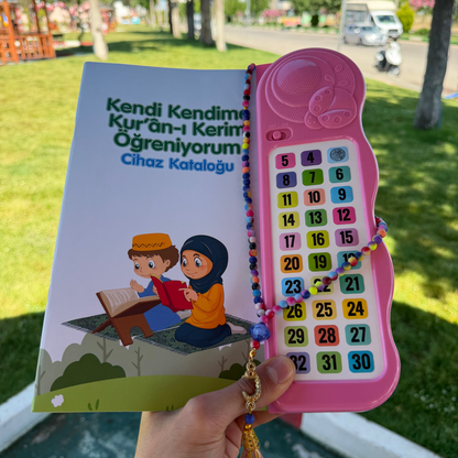 Kendi Kendime 10 Saatte Kur'an-ı Kerim ve Yasin Öğreniyorum Sesli Cihaz Kitabı