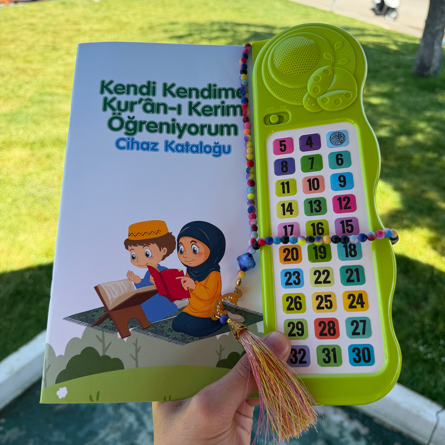 Kendi Kendime 10 Saatte Kur'an-ı Kerim ve Yasin Öğreniyorum Sesli Cihaz Kitabı